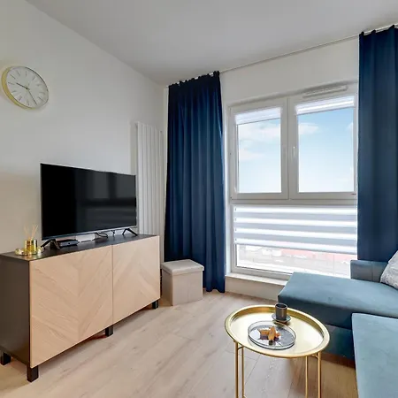 Apartment Seaside Baltea Park Seaside & Free Parking By Downtown Danzig